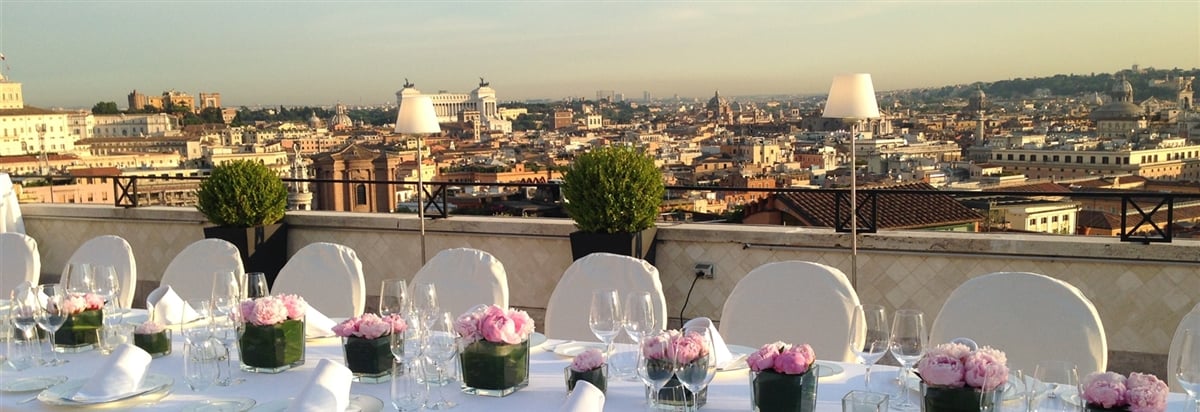 Events weddings Rome city center